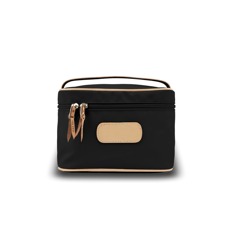 Makeup Case - Black Coated Canvas Jon Hart Design