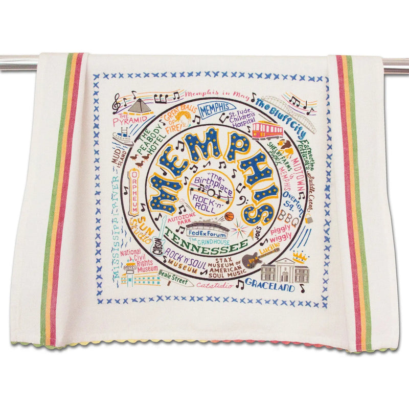 Memphis Dish Towel Catstudio