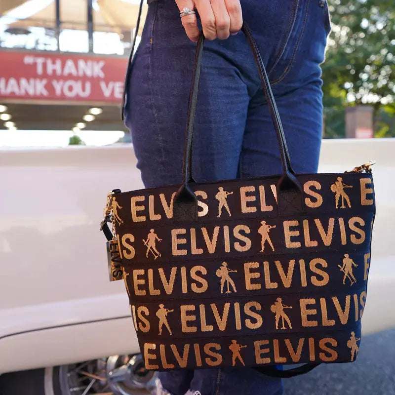 Mini Streamline Tote / Elvis - Lansky Bros. HARVEYS
