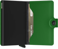 Matt Bright-Green Miniwallet