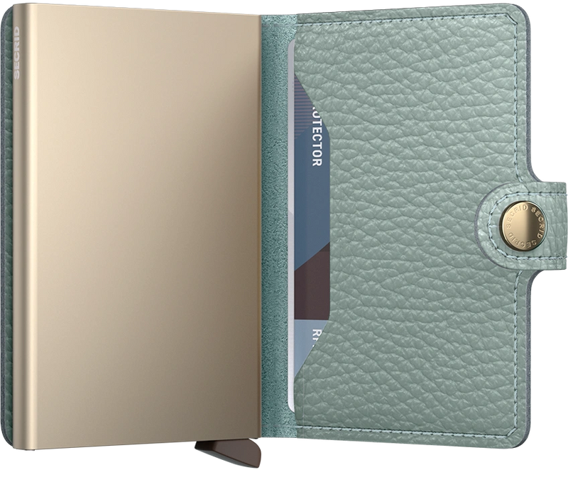 Mini Wallet - Sea Pebble Green