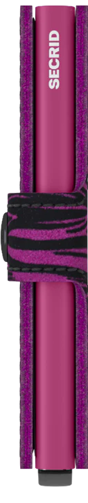 Zebra Fuchsia Miniwallet