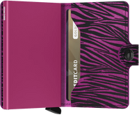 Zebra Fuchsia Miniwallet