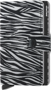 Zebra Light Grey Miniwallett