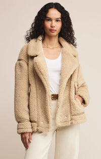 Ari Fossil Sherpa Coat Z Supply