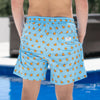 Rubber Duckie - Lined Swim Trunks 6.5"