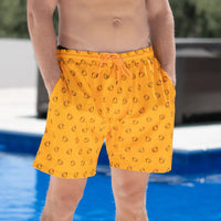 Rubber Duckie - Lined Swim Trunks 6.5"