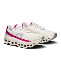 Women's Cloudmonster | Ivory & Grenadine ON Running