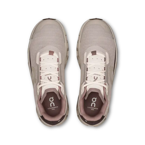 On Women's Cloudmonster Void – Fog/Pearl Running Shoe – Lansky Bros.