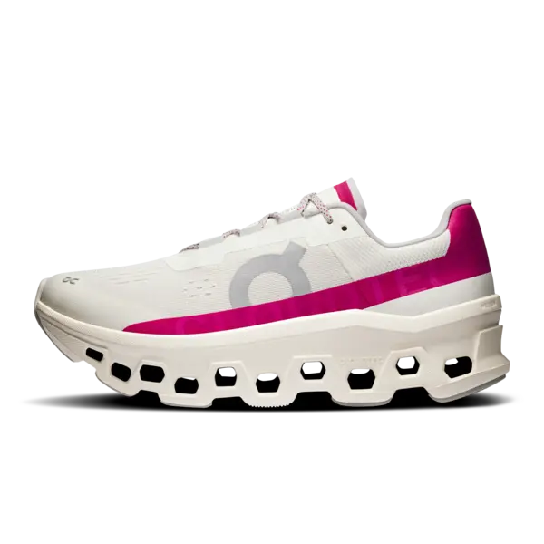 Women's Cloudmonster | Ivory & Grenadine ON Running