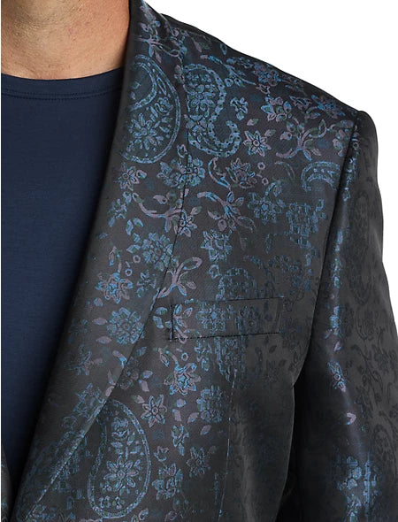 Black Multi Jacquard Sport Coat