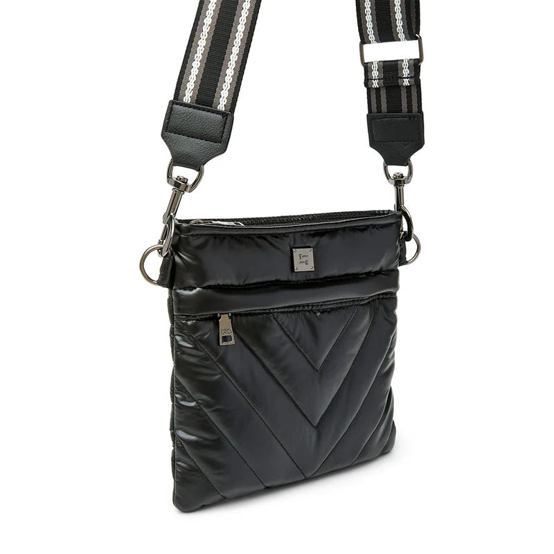 Sidewalk Crossbody - Pearl black