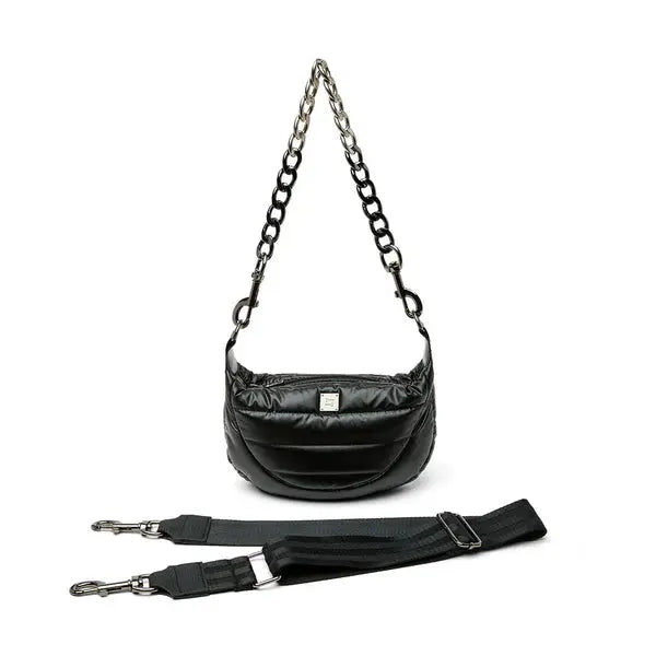 Tiny Dancer Handbag - Pearl Black Think Royln
