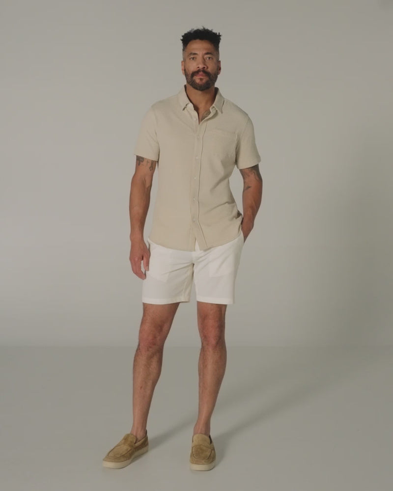 Bennet Short Sleeve Shirt - Tan