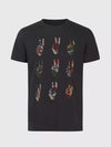 MULTI PEACE HAND TEE