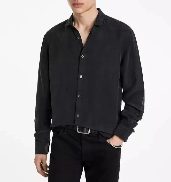 Orchard Slim Fit Shirt - Black