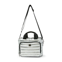 Stowaway Toiletry Case - Pearl Silver