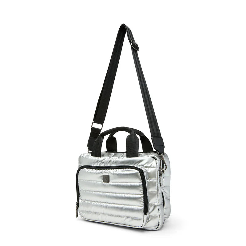 Stowaway Toiletry Case - Pearl Silver Think Royln