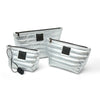 Travel Trio Organizational Pouches - Pearl Silver