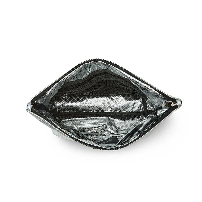 Travel Trio Organizational Pouches - Pearl Silver Think Royln