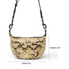 Tiny Dancer Handbag - Python Luxe Think Royln