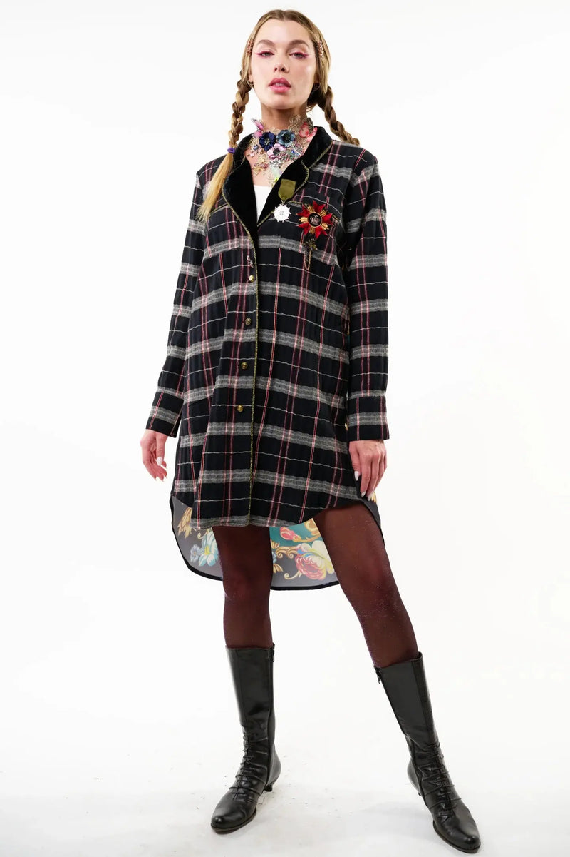 Queen Rules Shirt Dress Aratta