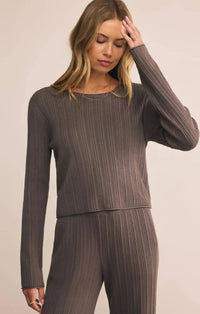 Du Monde Sweater - Burnt Ash Heather Z Supply