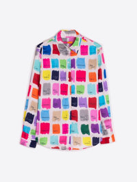 Donia Multicolor Watercolor Shirt