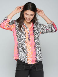 Francina Animal Print Shirt