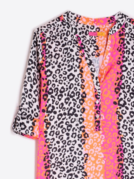 Francina Animal Print Shirt