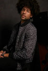 DON LEOPARD REVERSIBLE JACKET - BLACK Lords of Harlech