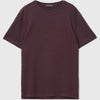 Brasse Crew Tee - Plum John Varvatos