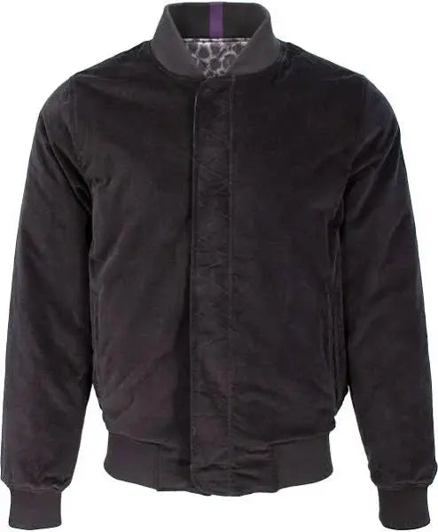 DON LEOPARD REVERSIBLE JACKET - BLACK Lords of Harlech