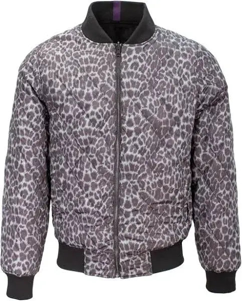 DON LEOPARD REVERSIBLE JACKET - BLACK Lords of Harlech