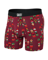 Ultra Super Soft Boxer Brief 5" - Nutcracker