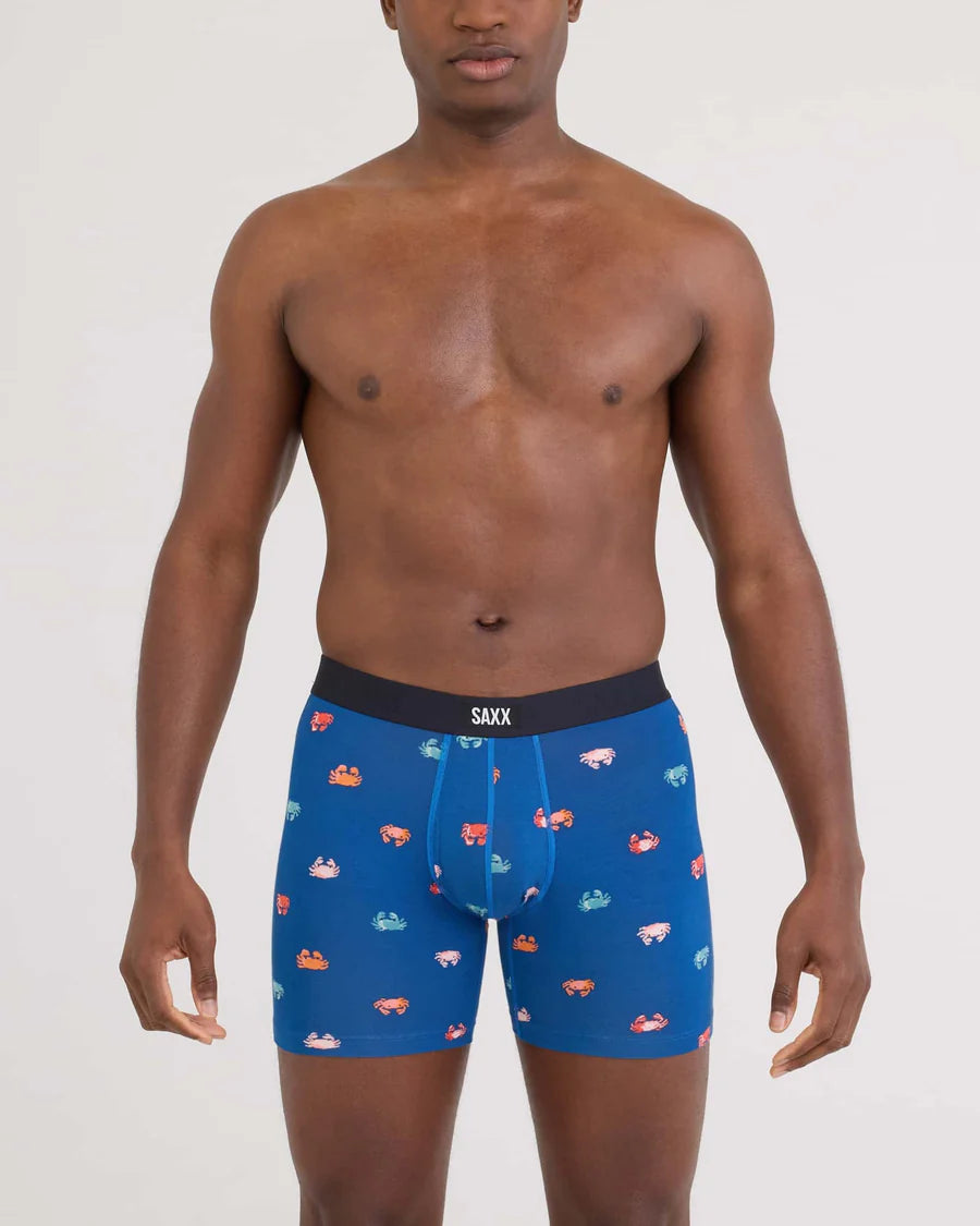 Soft Comfort Boxer Brief 6" - Crab Boil