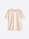 Amalia Metallic Gold Stretch T-shirt