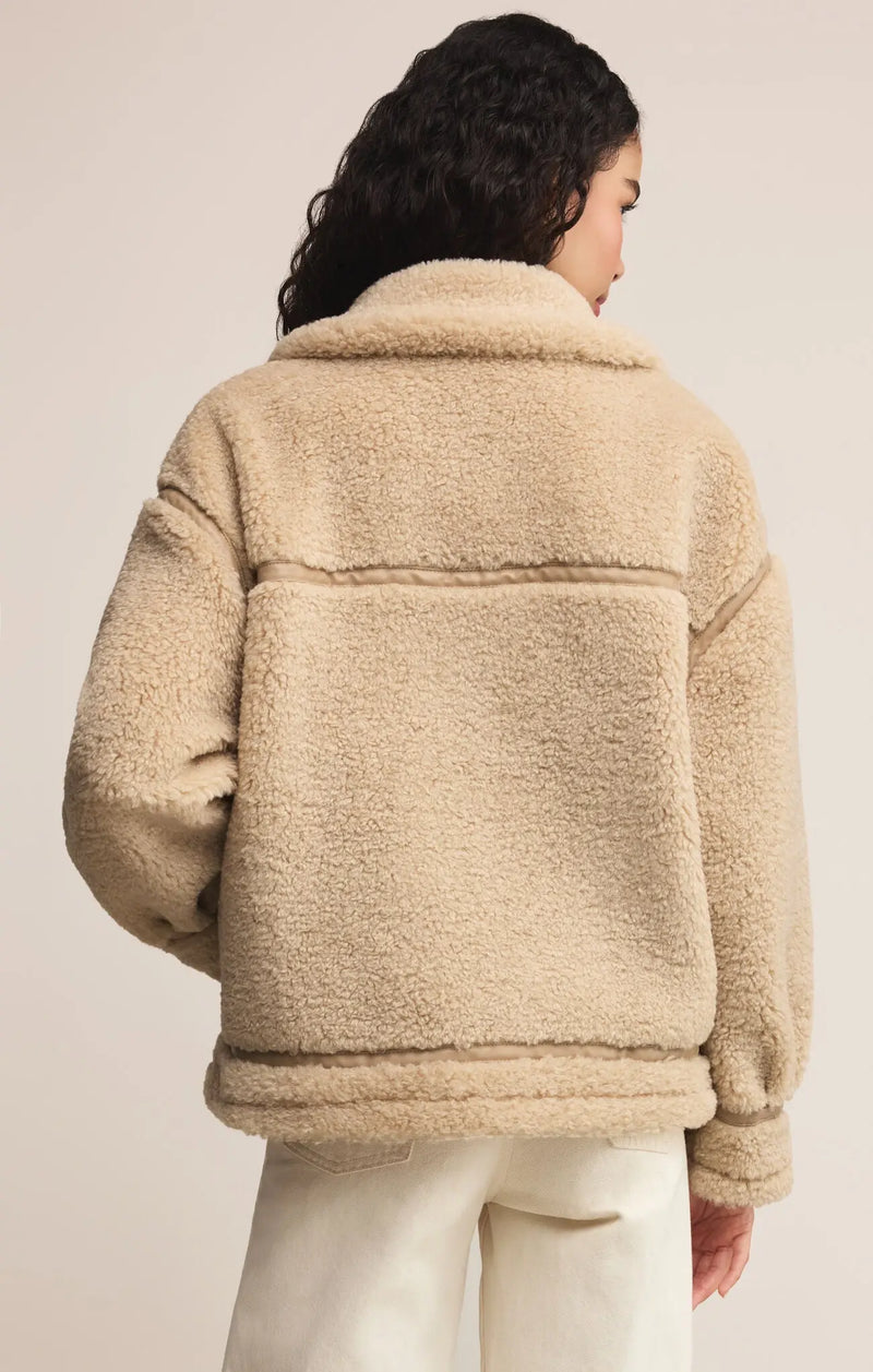 Ari Fossil Sherpa Coat Z Supply