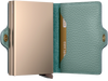 Twinwallet- Pebble Sea Green