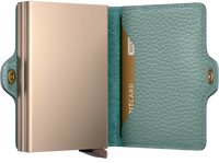 Twinwallet- Pebble Sea Green