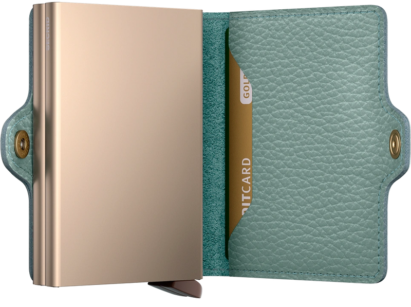 Twinwallet- Pebble Sea Green