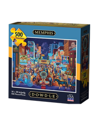 Memphis Puzzle - 500 Piece Lansky Bros.