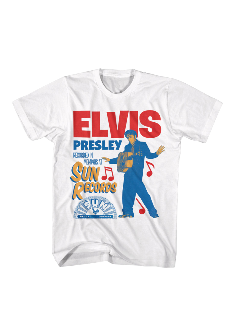 SUN RECORDS ELVIS RECORDED IN Memphis Tee American Classics