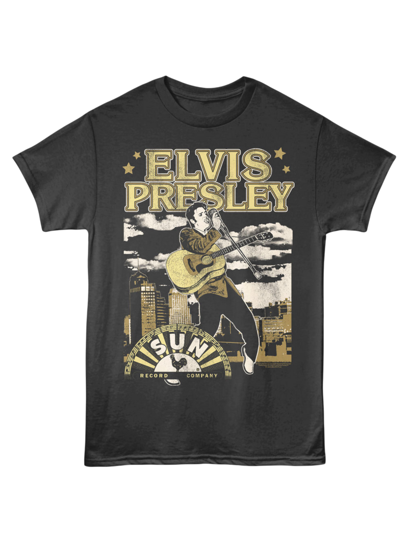 Elvis Sun Records - Golden City Tee American Classics