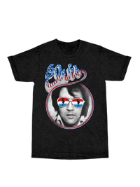 Elvis Red, White & Blue Tee Lansky Bros.