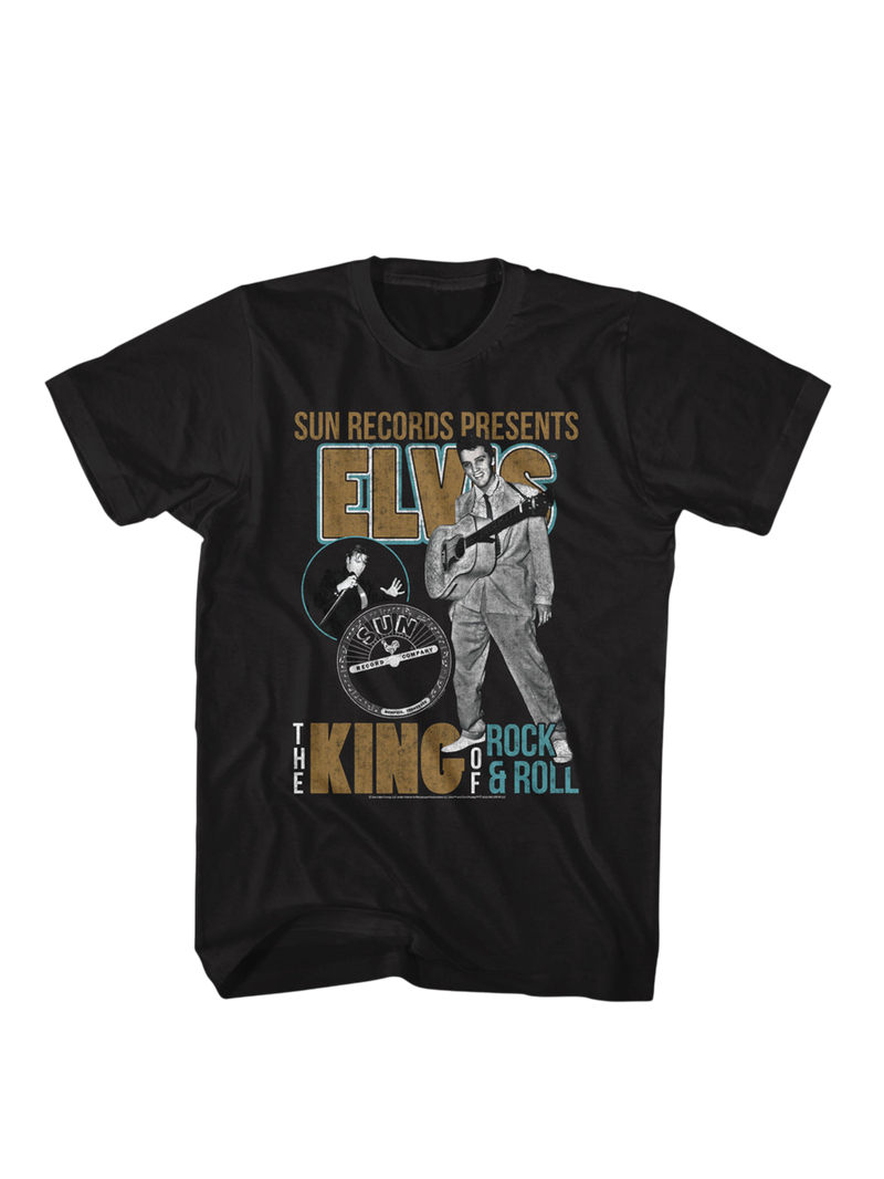 ELVIS KING OF ROCK AND ROLL TEE American Classics