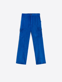 Blue Corduroy Trouser