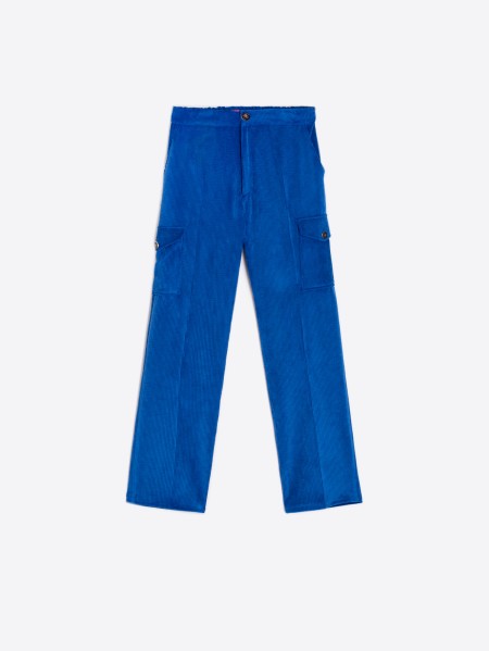 Blue Corduroy Trouser