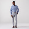 Leeward Dress Shirt - Denim Blue Alamo Gingham