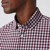 Leeward Dress Shirt - Wine Todos Plaid